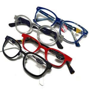 Vintage 4pr Lot Reading Glasses Patriotic Unique Boutique New Old Stock 2000s
